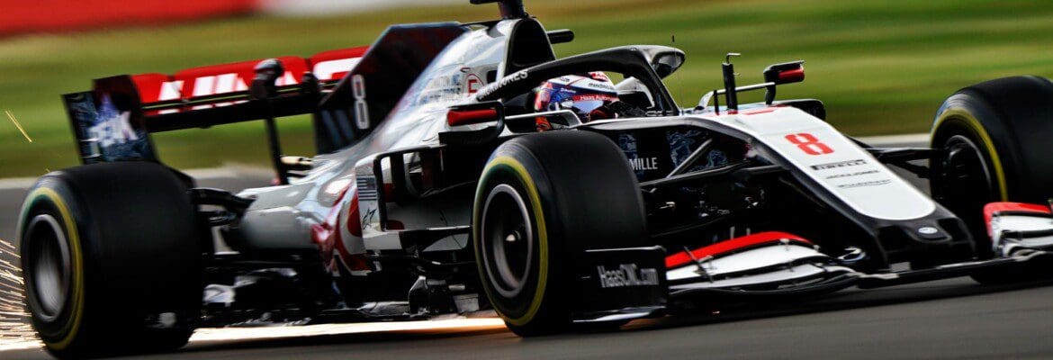 Romain Grosjean (Haas) GP dos 70 Anos da F1 2020 - Silverstone