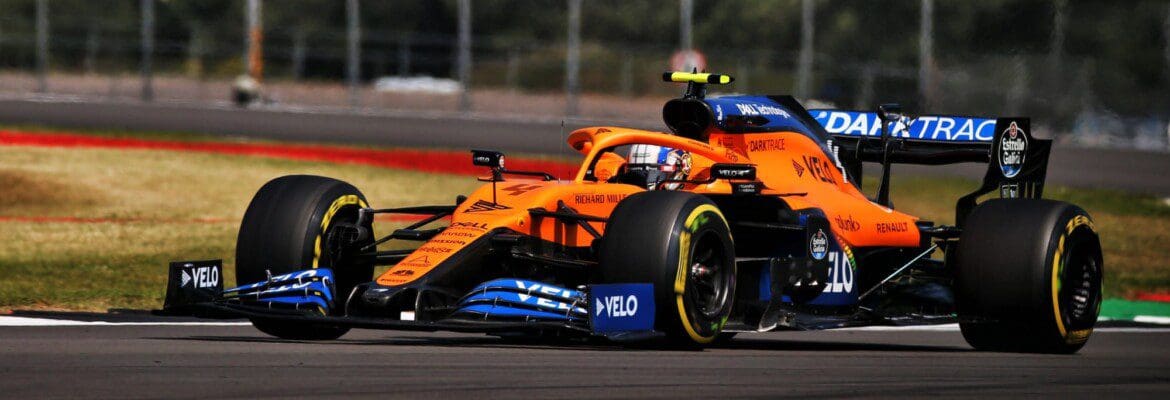 Norris em 10º e Sainz em 12º; McLaren “atrás” para o GP dos 70 Anos da F1 Norris em 10º e Sainz em 12º; McLaren “atrás” para o GP dos 70 Anos da F1
