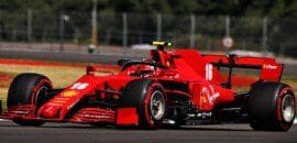 Novas asas criaram uma vantagem para a Ferrari em Silverstone