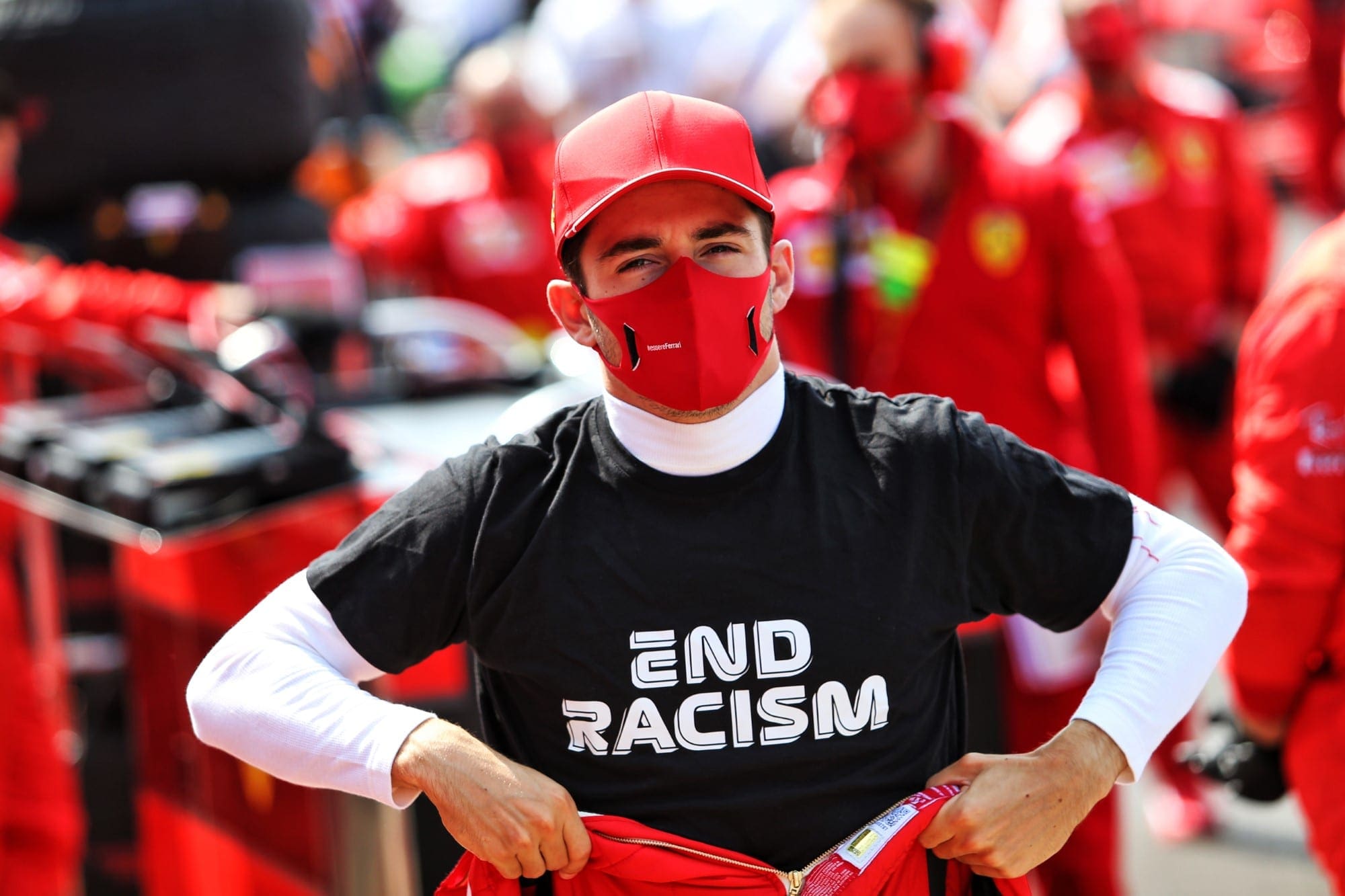 Galeria: confira as imagens do GP dos 70 Anos da F1 Charles Leclerc (Ferrari) GP dos 70 Anos da F1