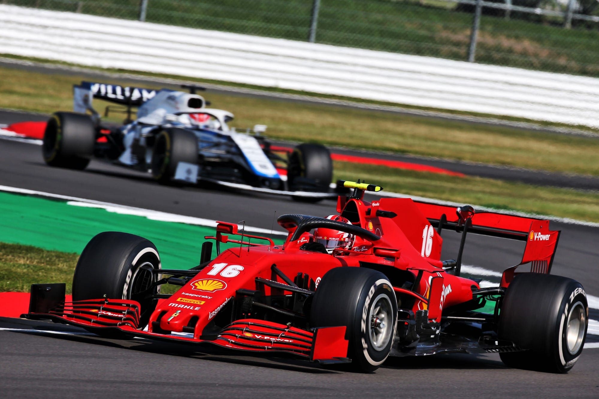 Galeria: confira as imagens do GP dos 70 Anos da F1 Charles Leclerc (Ferrari) GP dos 70 Anos da F1
