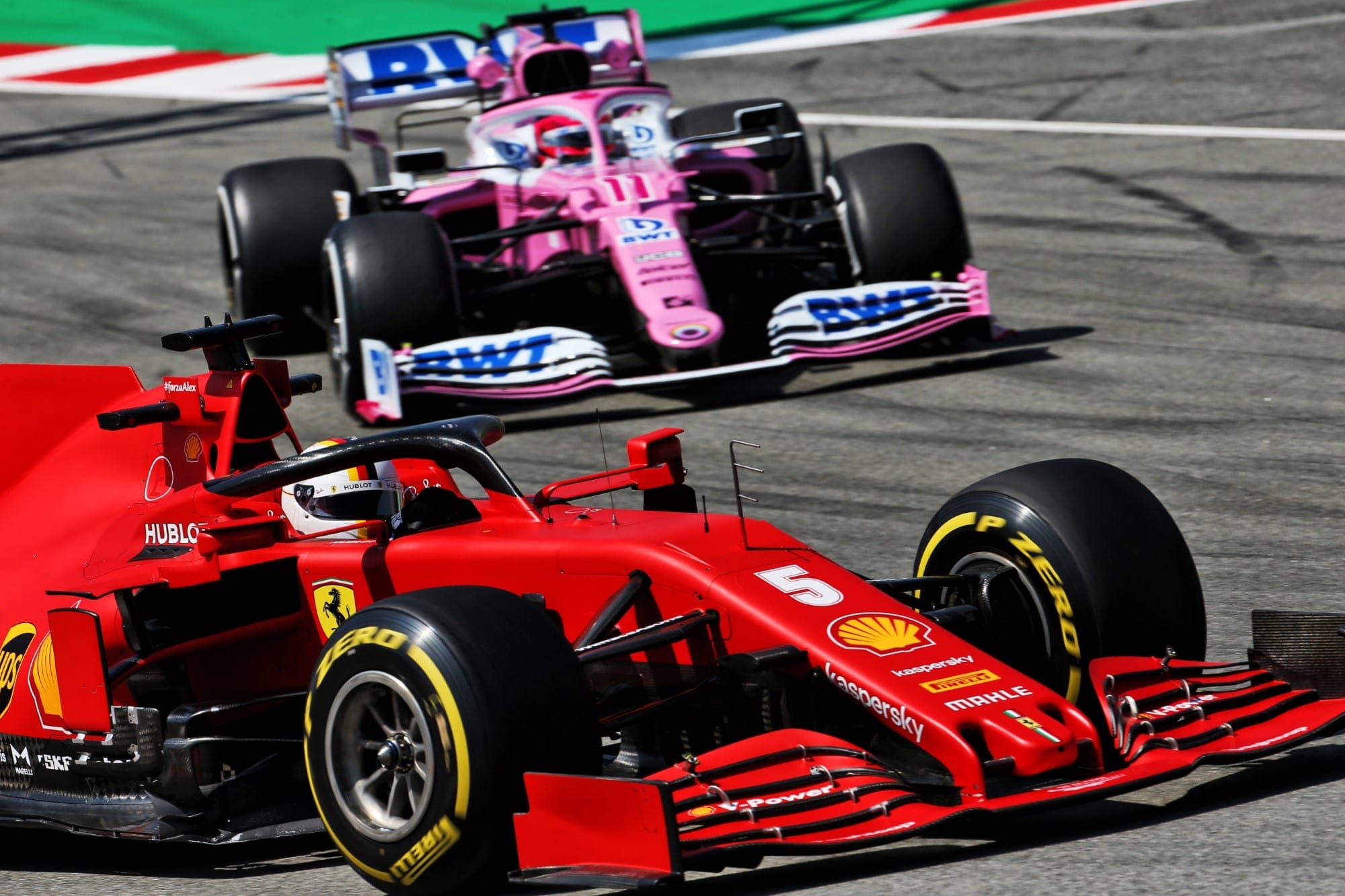 Sebastian Vettel (Ferrari) GP da Espanha F1 2020