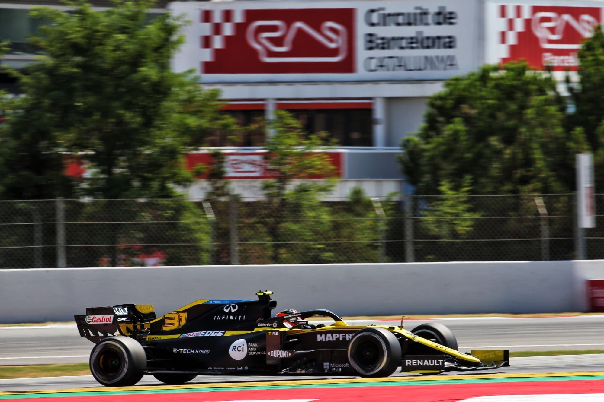 Esteban Ocon (Renault) GP da Espanha F1 2020