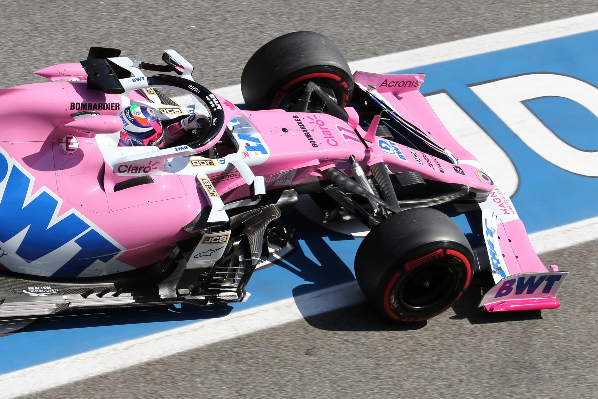 Sergio Perez (Racing Point) GP da Espanha F1 2020