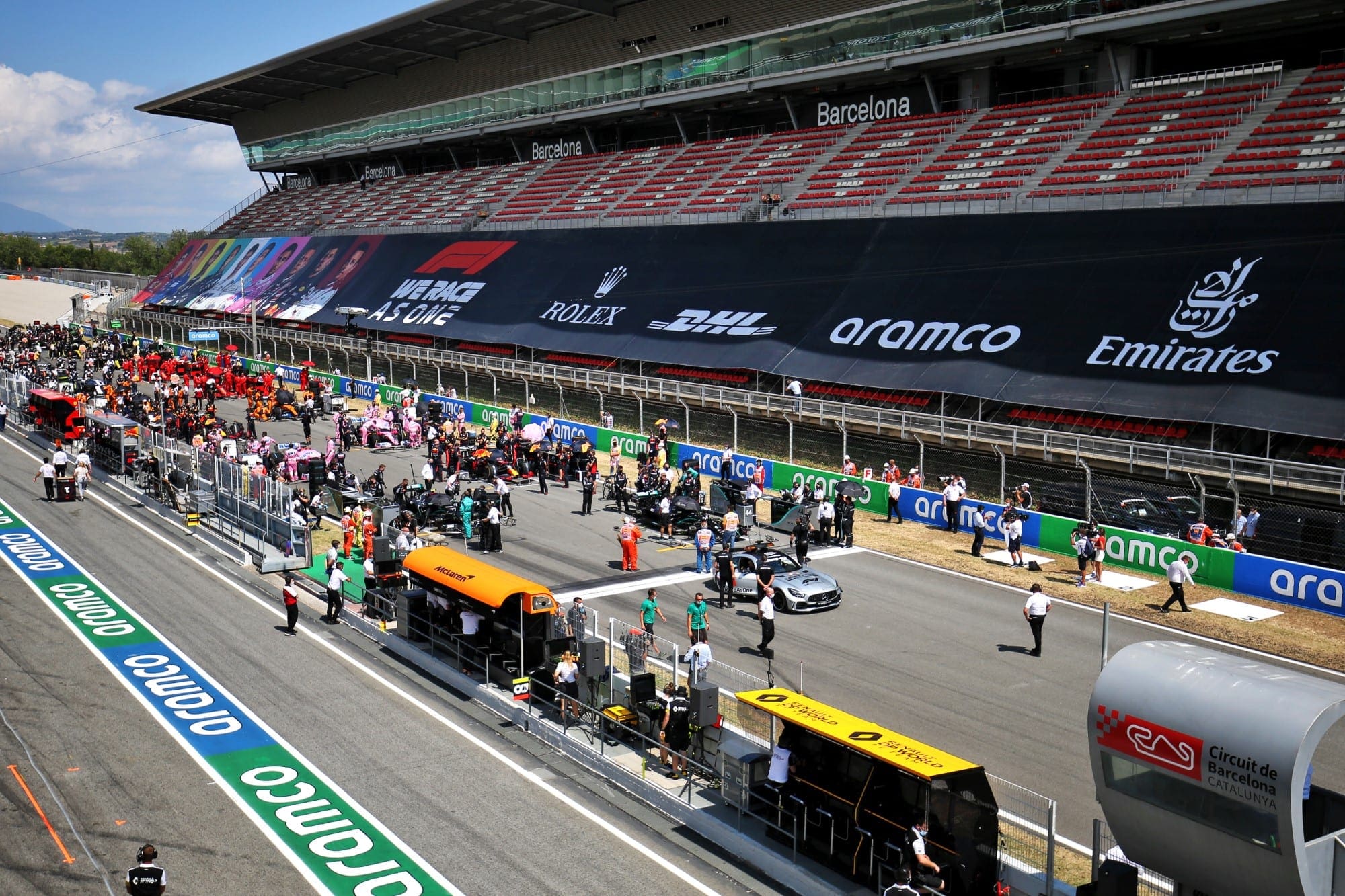 Galeria: confira as imagens do Grande Prêmio da Espanha de F1 Grid - GP da Espanha F1 2020