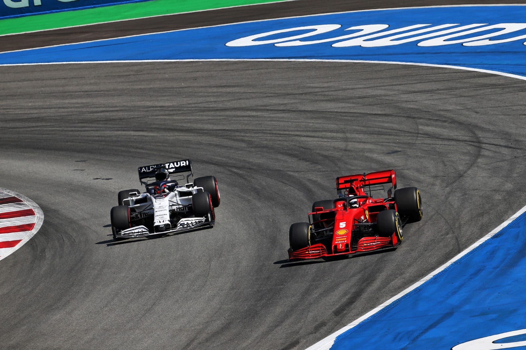 Galeria: confira as imagens do Grande Prêmio da Espanha de F1 Sebastian Vettel (Ferrari) GP da Espanha F1 2020
