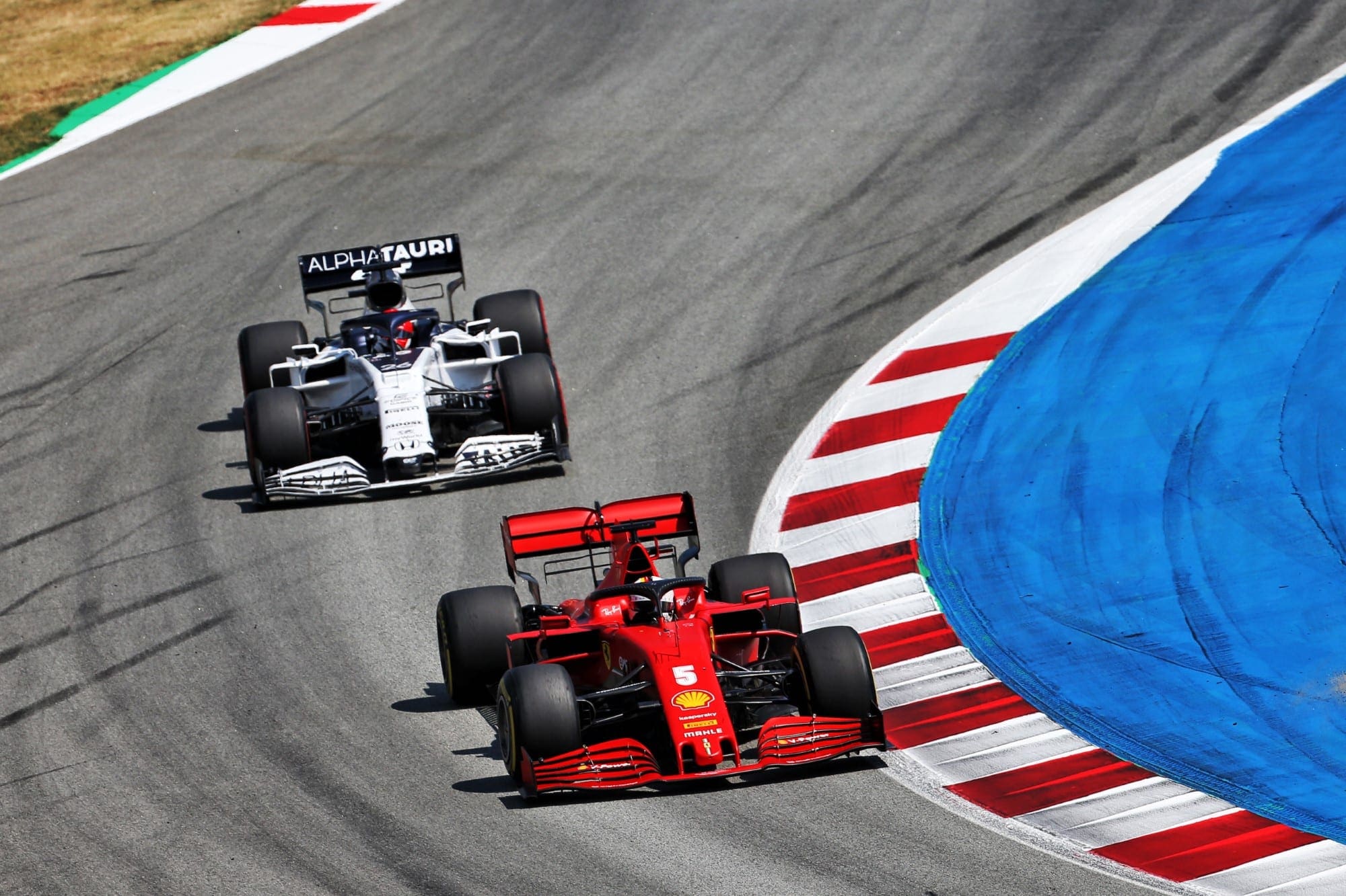 Galeria: confira as imagens do Grande Prêmio da Espanha de F1 Sebastian Vettel (Ferrari) GP da Espanha F1 2020