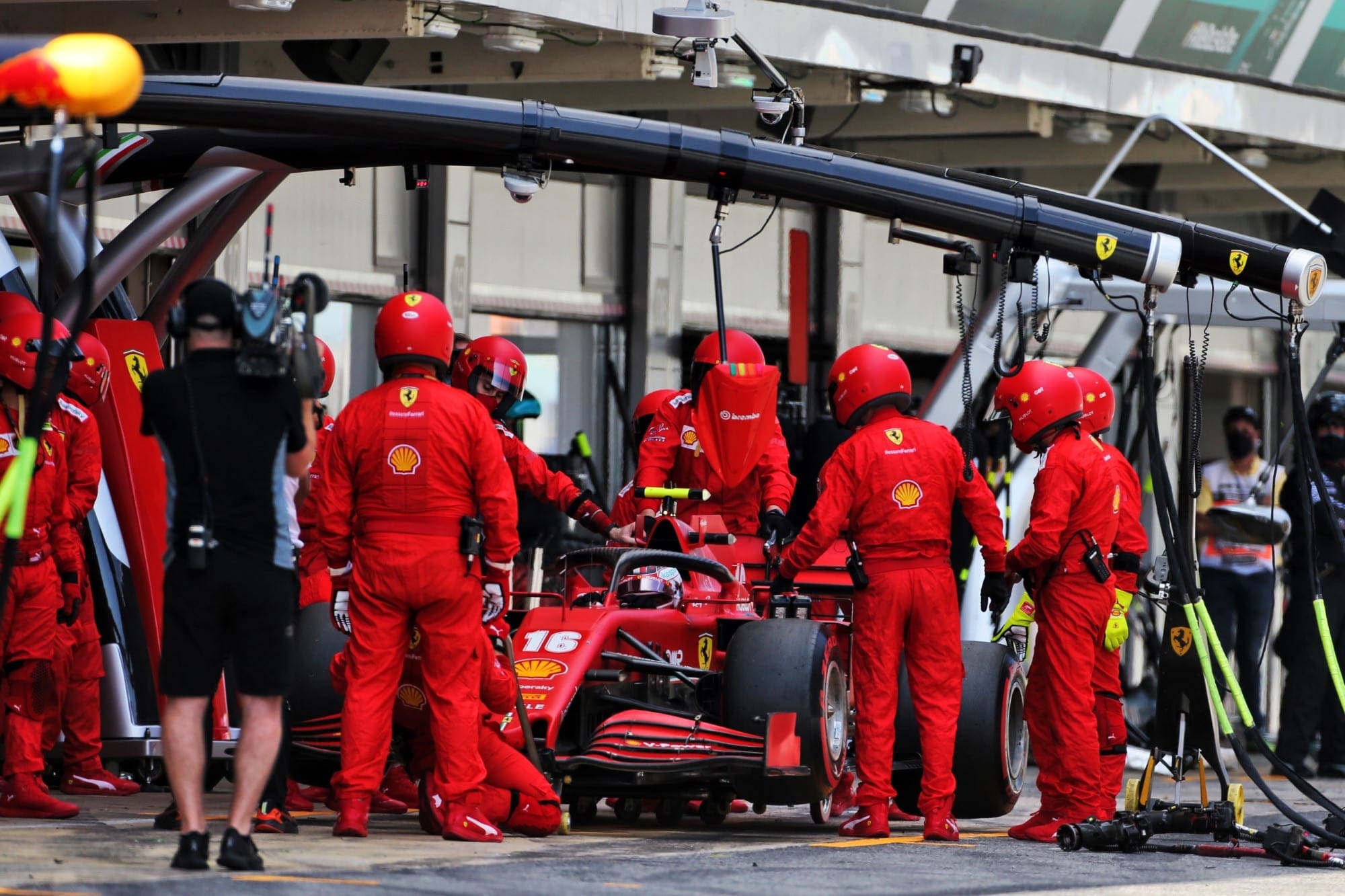 Galeria: confira as imagens do Grande Prêmio da Espanha de F1 Charles Leclerc (Ferrari) GP da Espanha F1 2020