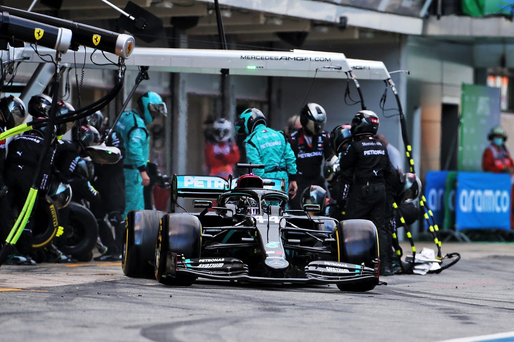 Galeria: confira as imagens do Grande Prêmio da Espanha de F1 Lewis Hamilton (Mercedes) GP da Espanha F1 2020