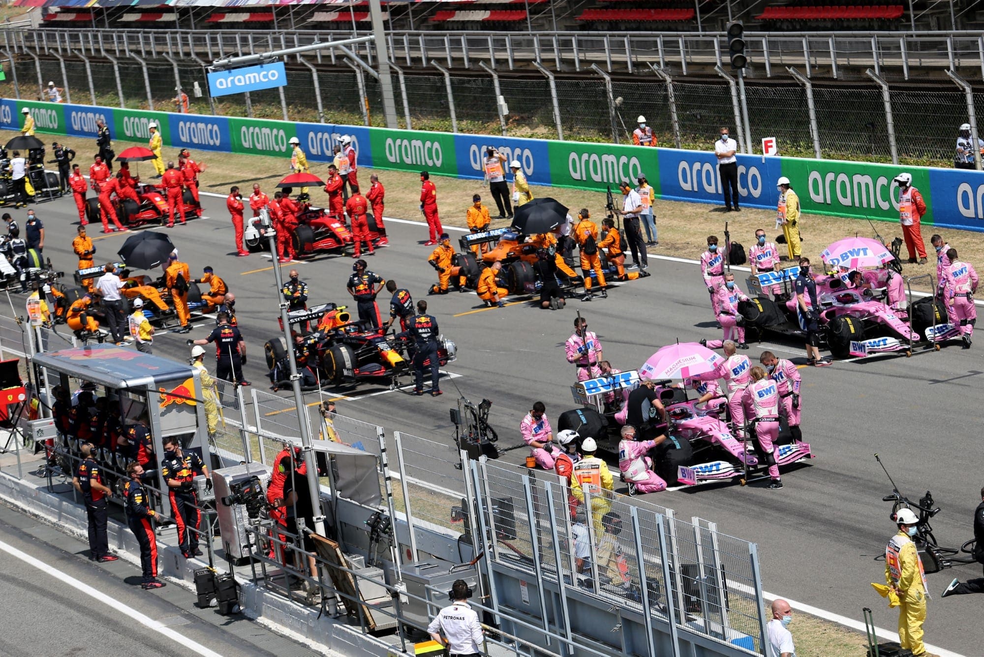 Galeria: confira as imagens do Grande Prêmio da Espanha de F1 Grid - GP da Espanha F1 2020