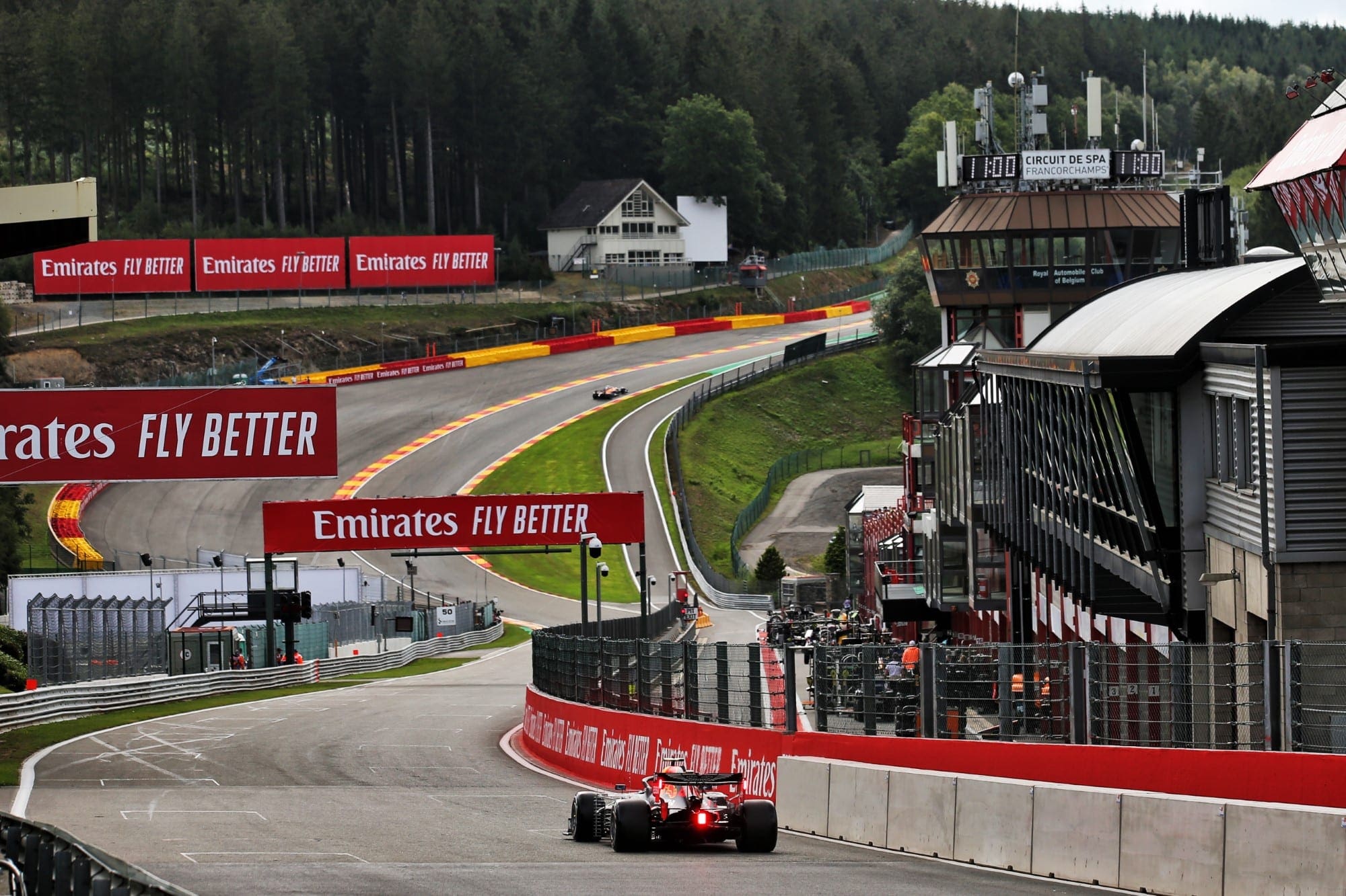 Galeria: confira a imagens dos primeiros treinos do GP da Bélgica de F1
