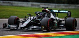 Hamilton lidera último treino na Bélgica; Vettel é o último