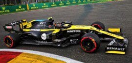 Renault muito satisfeita com os dois carros entre os seis primeiros