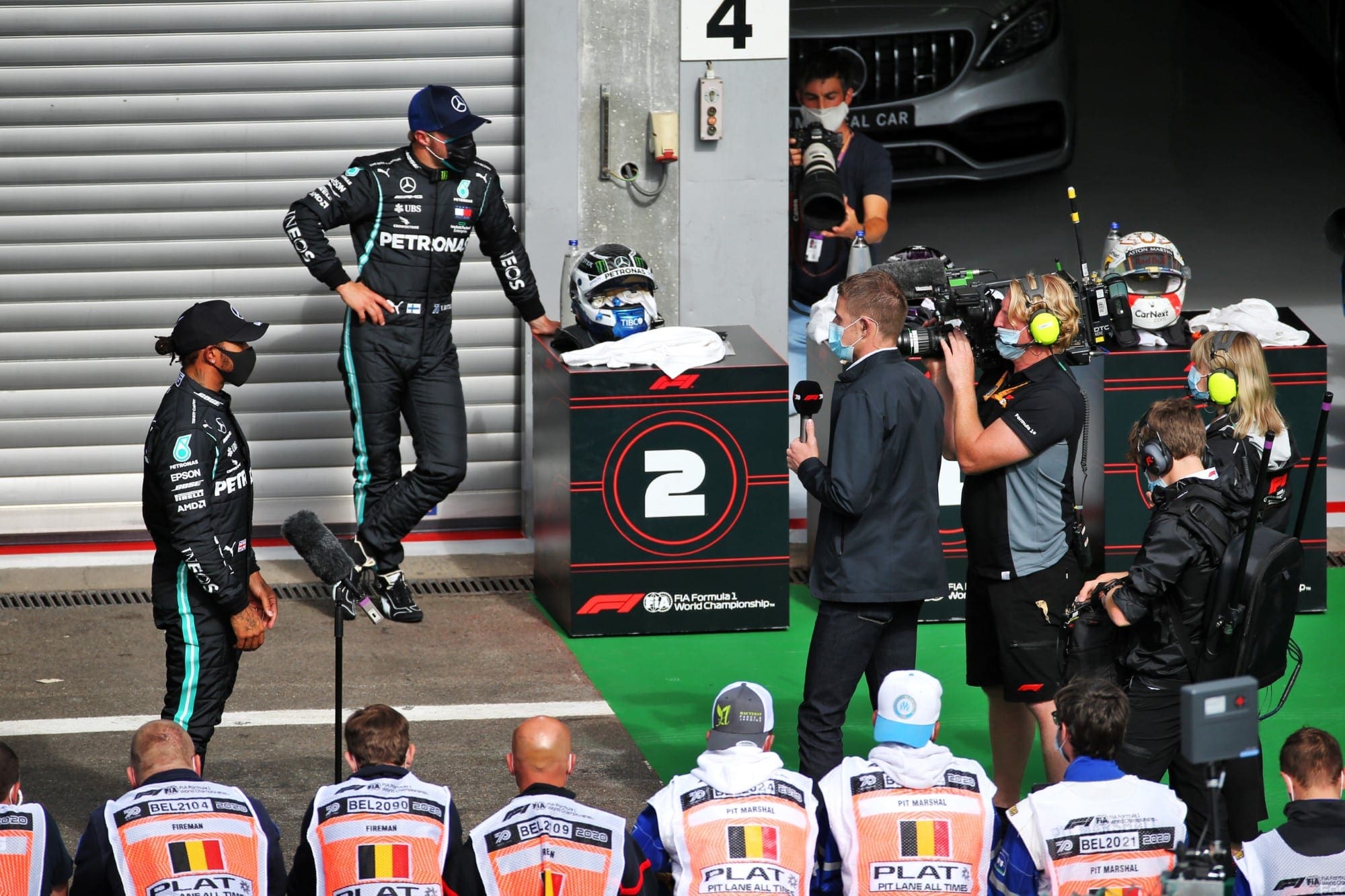 Lewis Hamilton (Mercedes) GP da Bélgica F1 2020