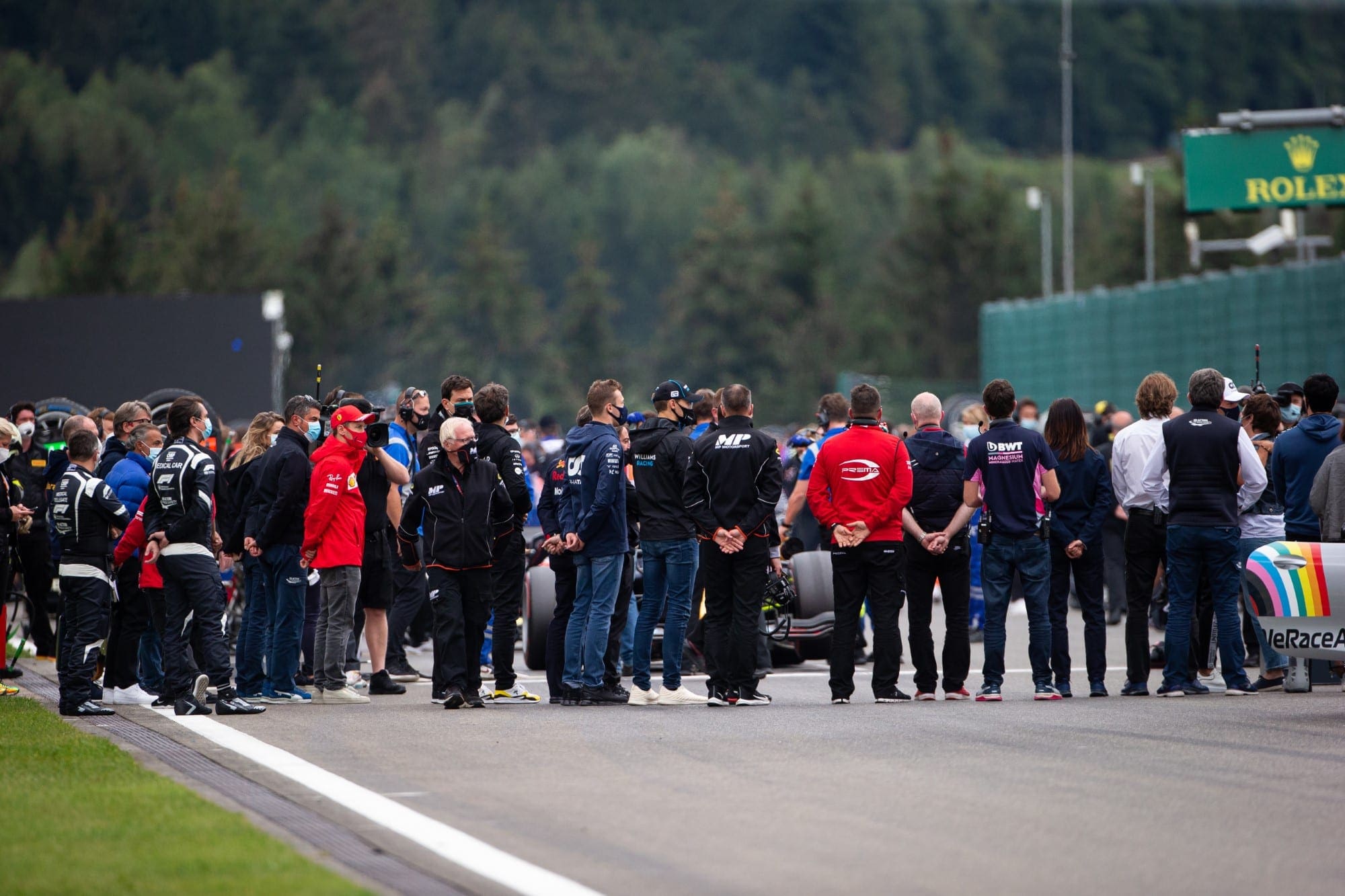 Minuto de silêncio Anthoine Hubert