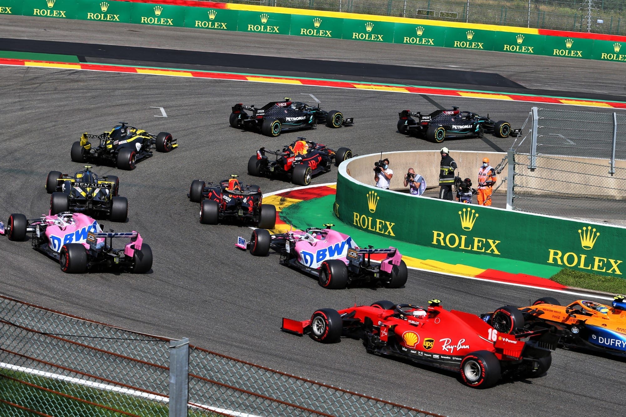 Galeria: confira as imagens do GP da Bélgica de F1