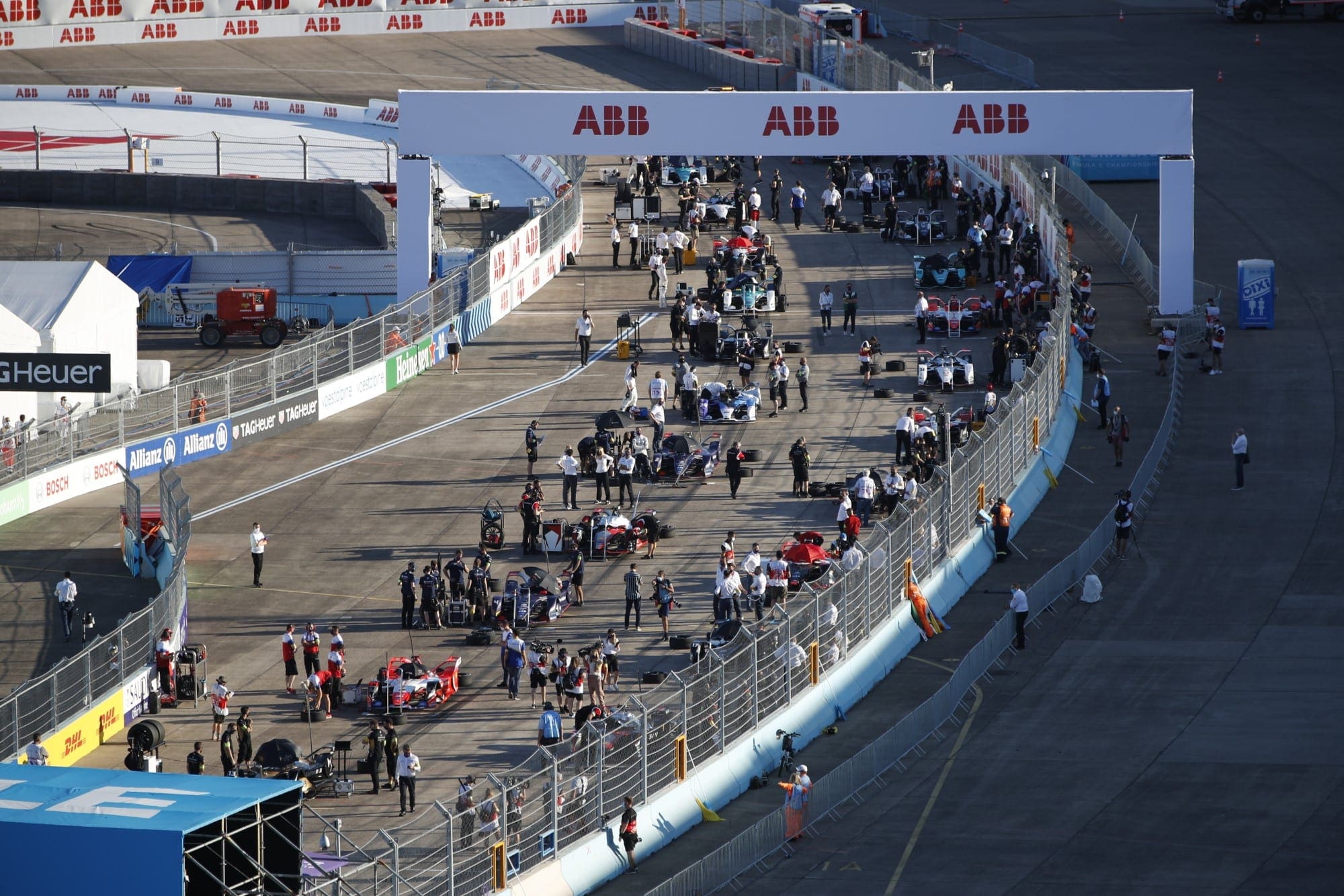 Grid - Largada - ePrix de Berlim 2 2020