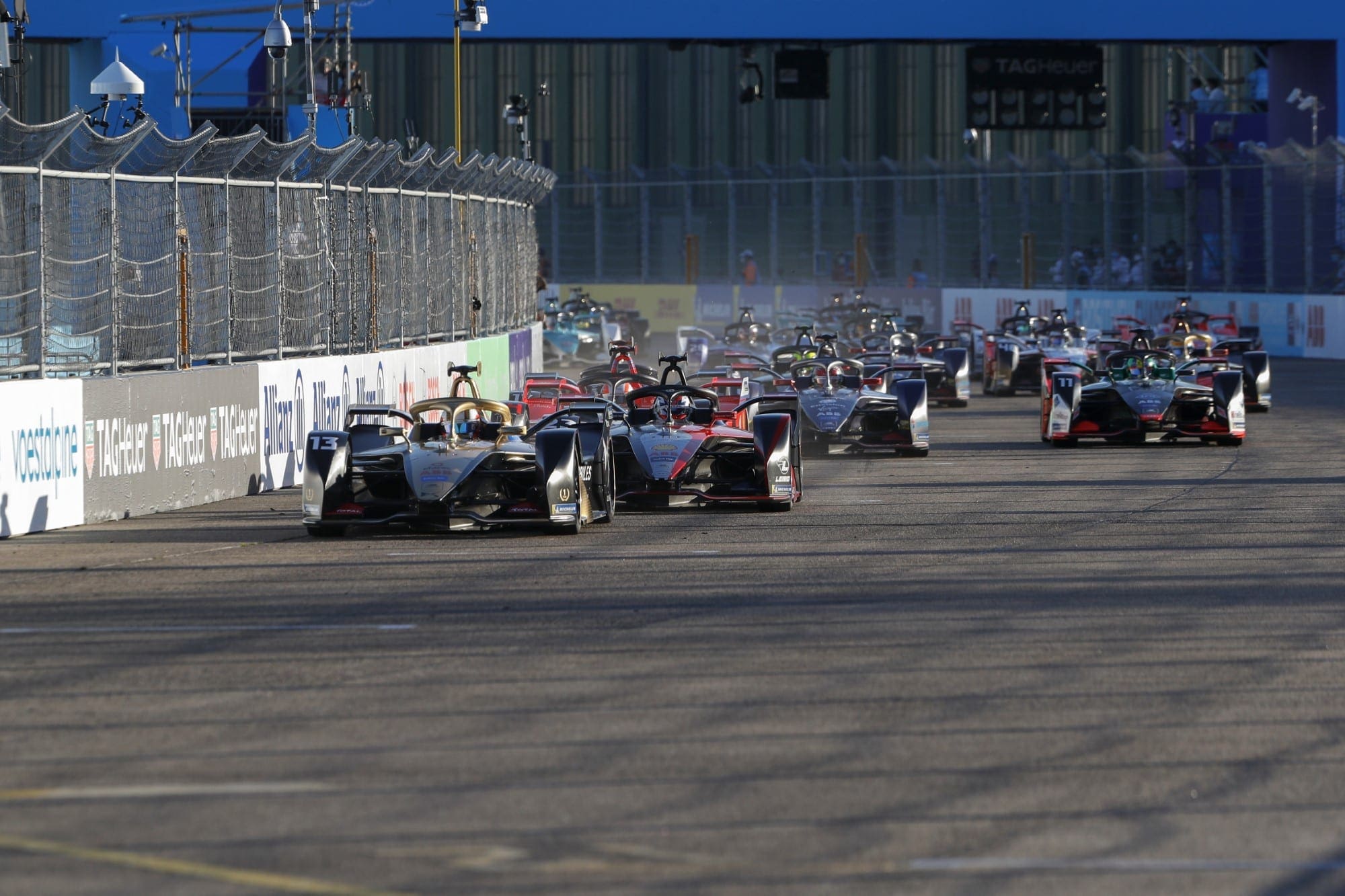 Largada - ePrix de Berlim 2 2020