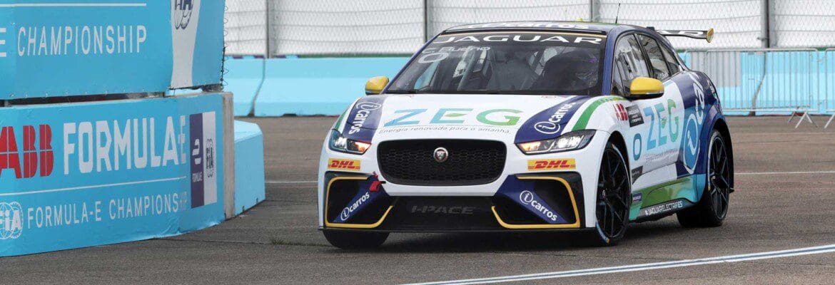 Brasil domina primeira fila com Cacá Bueno na pole e Jimenez em segundo no Jaguar I-PACE eTrophy