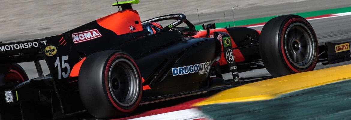 Drugovich larga na segunda fila da Fórmula 2 em Barcelona neste sábado