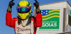 Beto Monteiro abre maratona de corridas da Copa Truck com duas vitórias em Goiânia