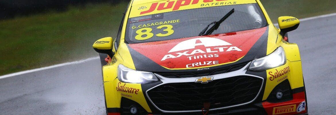 Gabriel Casagrande se destaca na chuva em Interlagos com 3º lugar nos treinos livres