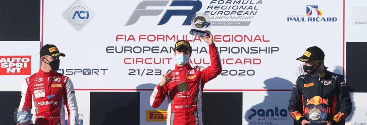 Gianluca Petecof vence em Paul Ricard e amplia liderança na Fórmula Regional Europeia Gianluca Petecof vence em Paul Ricard e amplia liderança na Fórmula Regional Europeia