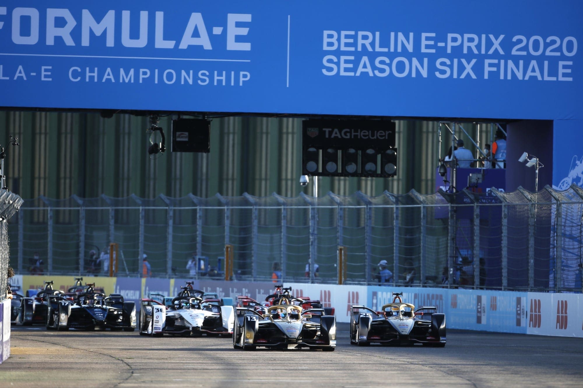 Largada - ePrix de Berlim 2020