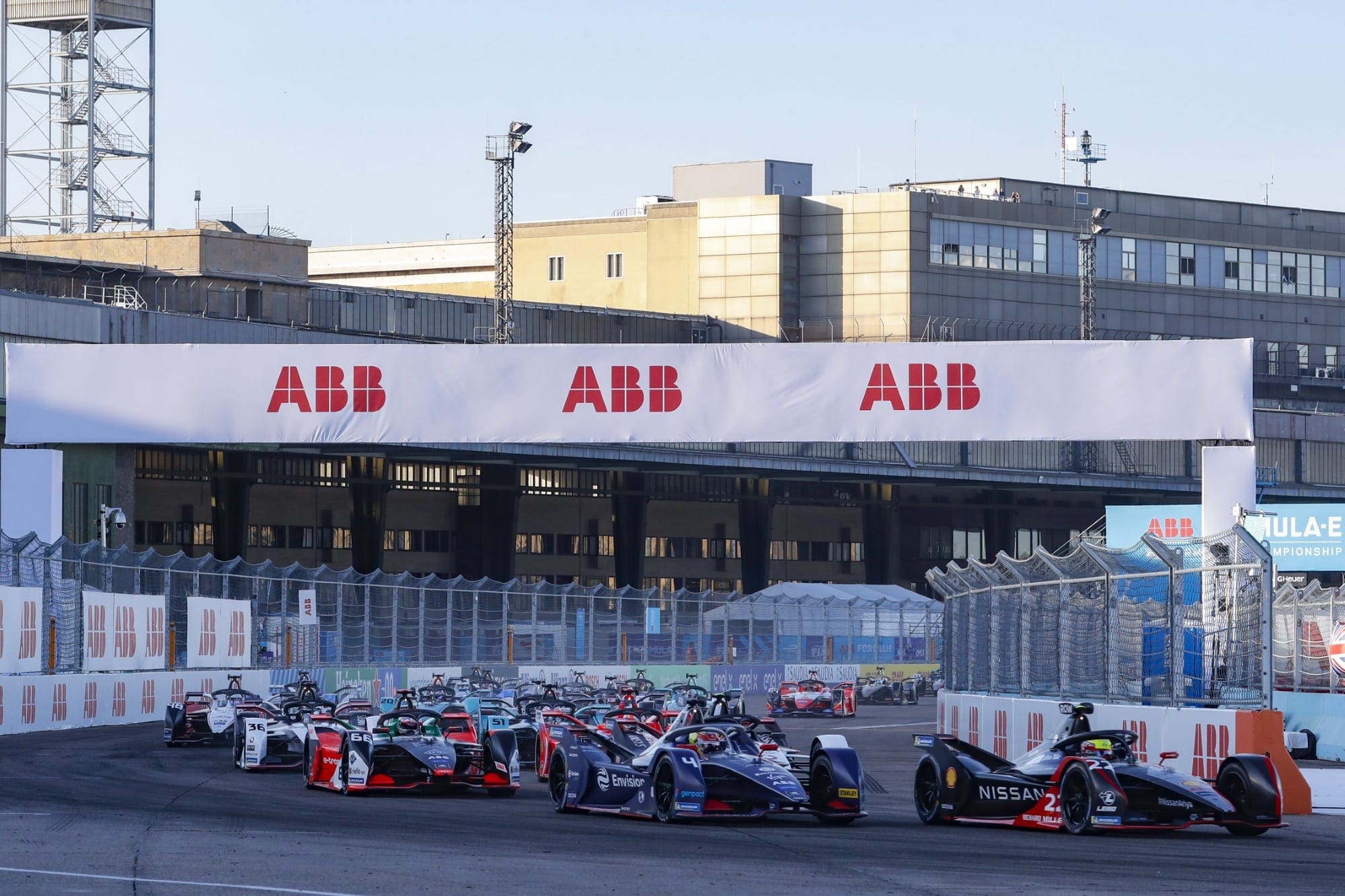 Largada - ePrix de Berlim 6 2019-20