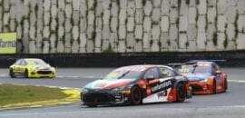 Bruno Baptista cai de 5º para 10º depois de incidente com Rubens Barrichello