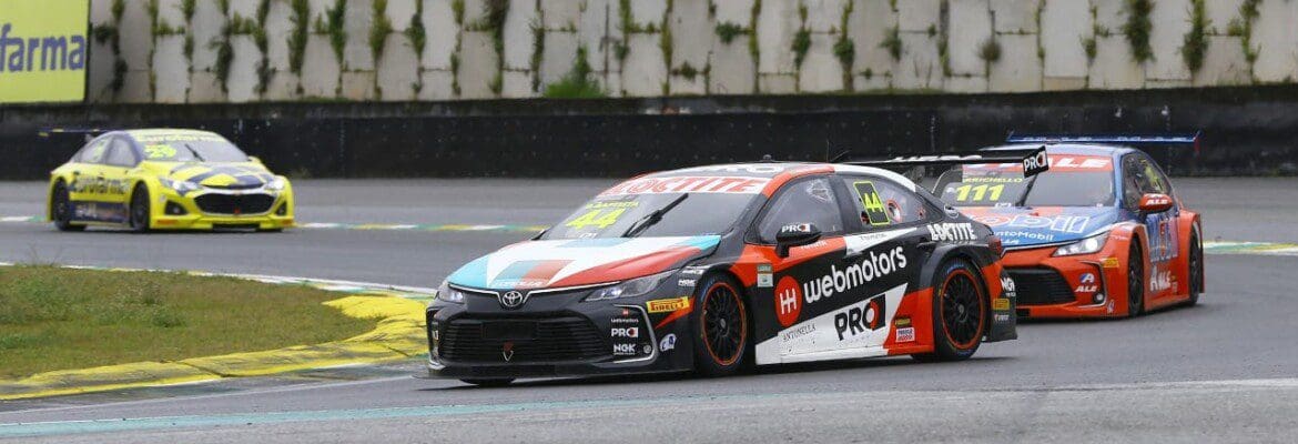 Bruno Baptista cai de 5º para 10º depois de incidente com Rubens Barrichello