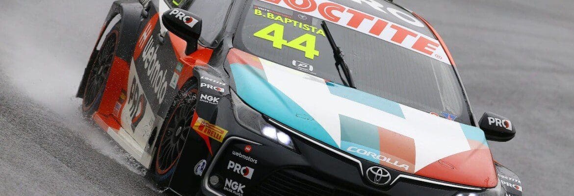 Bruno Baptista faz bom treino na chuva e luta por vitória, amanhã, em Interlagos