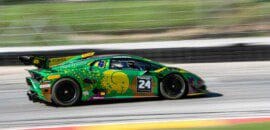 Após pódios na estreia, Leo Lamelas busca primeira vitória no Lamborghini Super Trofeo nos EUA