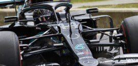 Hamilton lidera o último treino para o GP dos 70 Anos da F1