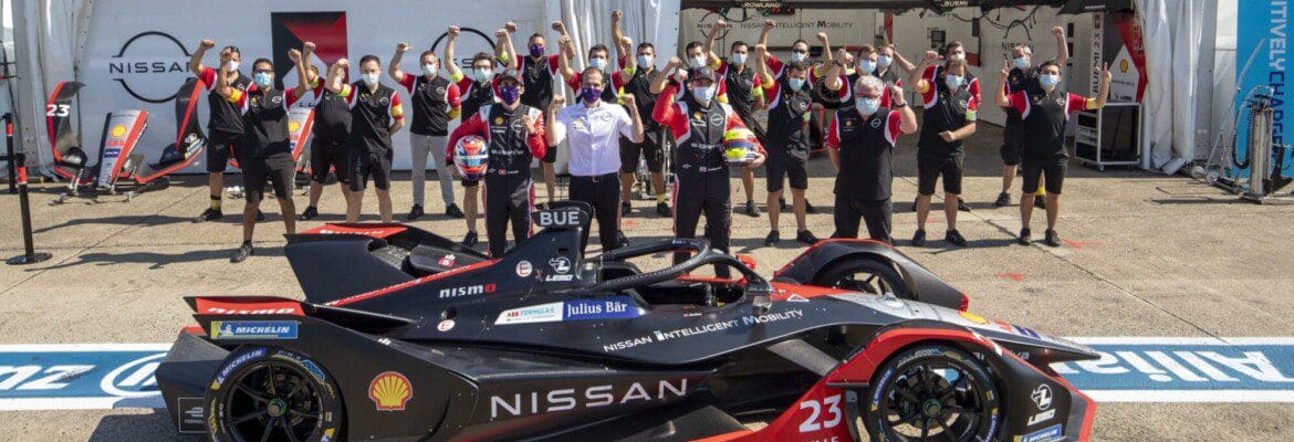 Nissan e.dams conquista o segundo lugar no campeonato de equipes da Fórmula E