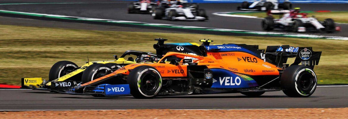 Norris reclama dos pneus Pirelli em Silverstone