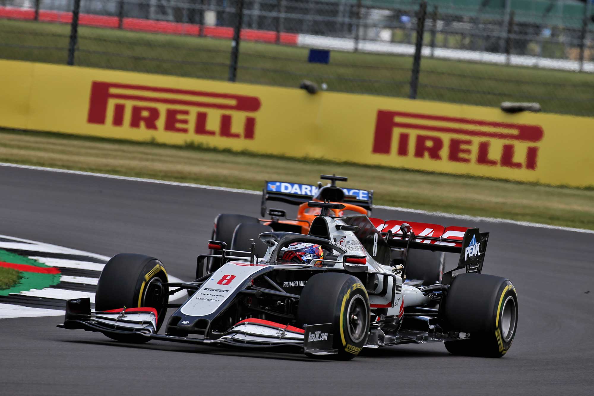 Romain Grosjean (Haas) - GP da Inglaterra F1 2020