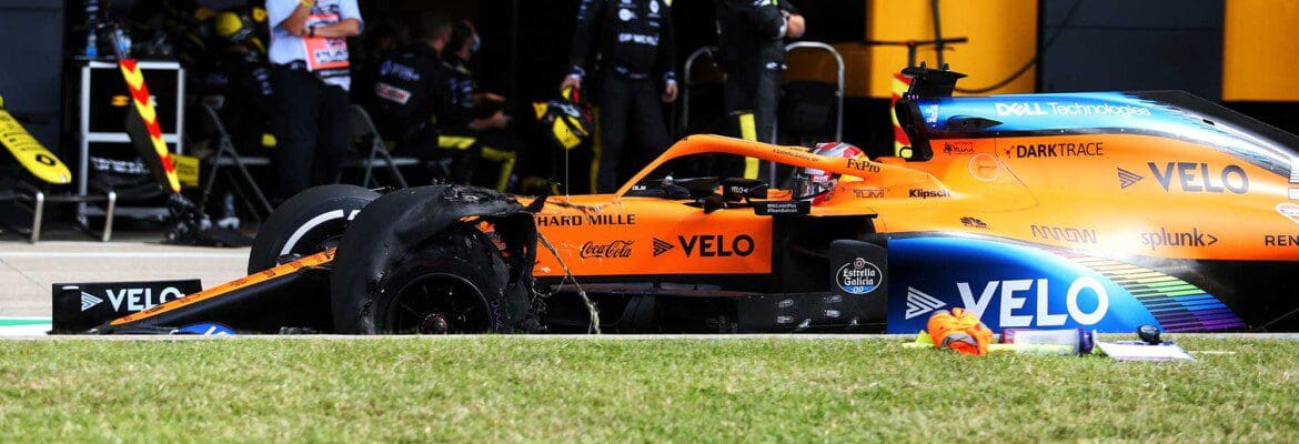Carlos Sainz (McLaren) GP da Inglaterra F1 2020