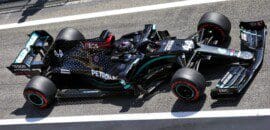 GP da Espanha: Hamilton lidera último treino interrompido por batida de Ocon