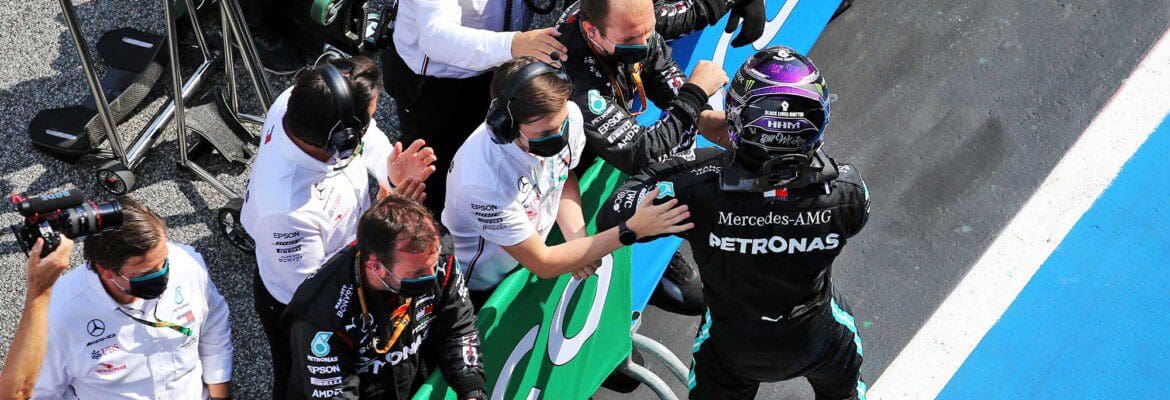 Teste positivo de COVID-19 dentro da equipe Mercedes