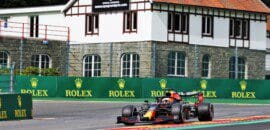 Max Verstappen lidera segundo treino para o GP da Bélgica de F1