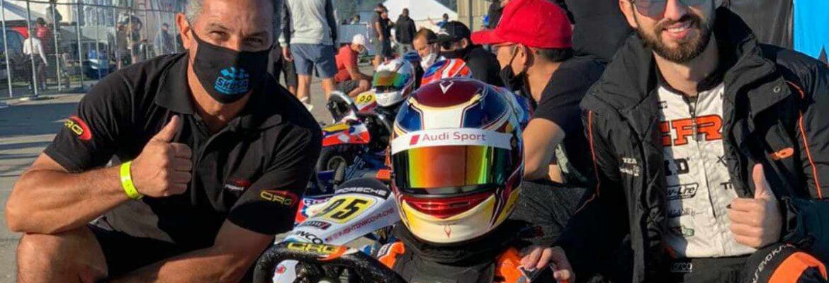 Com apenas 9 anos, Augustus Toniolo é o mais jovem representante do Brasil no SKUSA