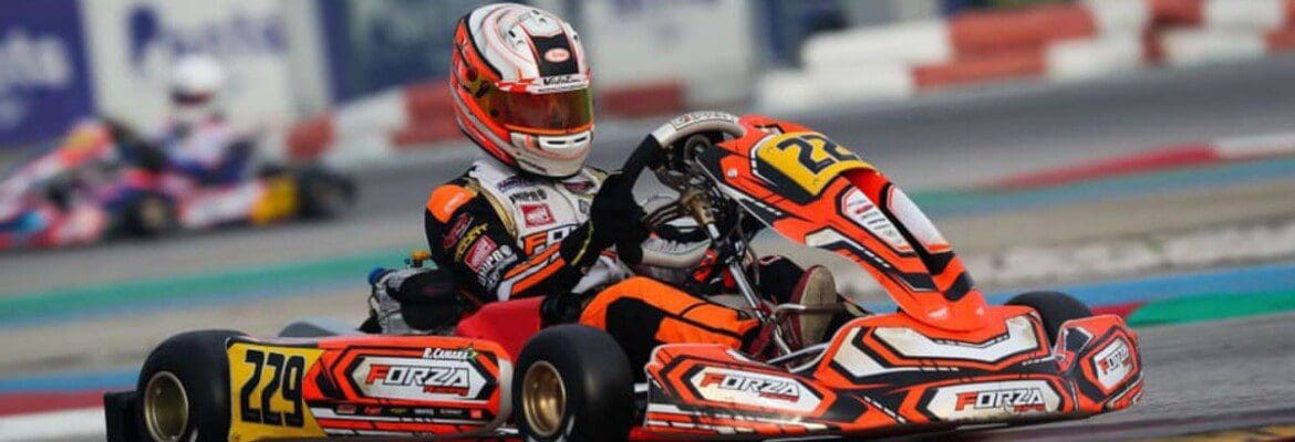 Rafael Câmara vence eliminatória no Europeu de Kart e fecha etapa com top-5 na final em Sarno