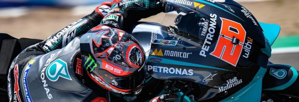 Quartararo bate Morbidelli e lidera dobradinha da Petronas nos treinos em Brno