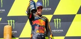 Binder se diz incrédulo após vitória histórica em 3ª corrida na MotoGP