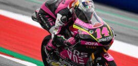 Arbolino inicia final de semana na Áustria como mais veloz na Moto3