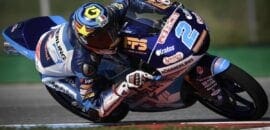 Rodrigo termina primeiro dia de treinos na frente na Moto3