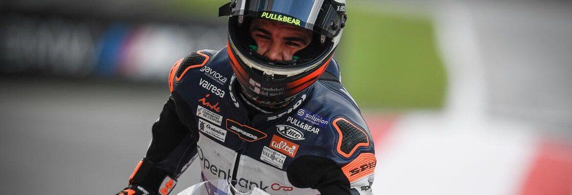 Estreante, Aron Canet surpreende e marca primeira pole na Moto2