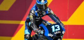 Vietti triunfa em duelo com Arbolino e vence primeira na Moto3