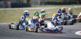 Atual campeão rookie, Miguel Costa conquista top-5 na Júnior no Italiano de Kart